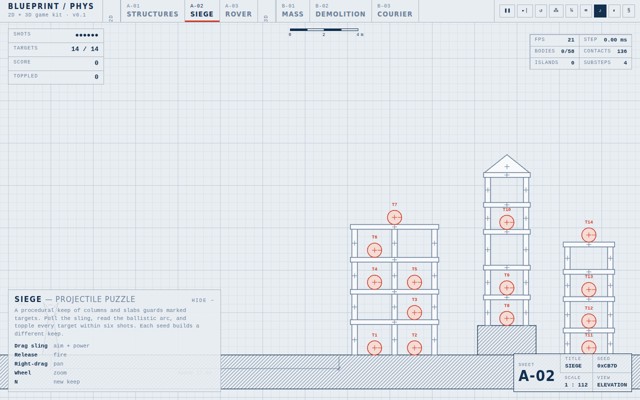 Blueprint Physics Kit